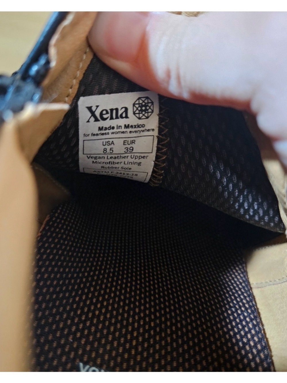 XENA Steel-Toe Safety Ankle Boots - Women's 8.5 (rare) - Picture 7 of 8
